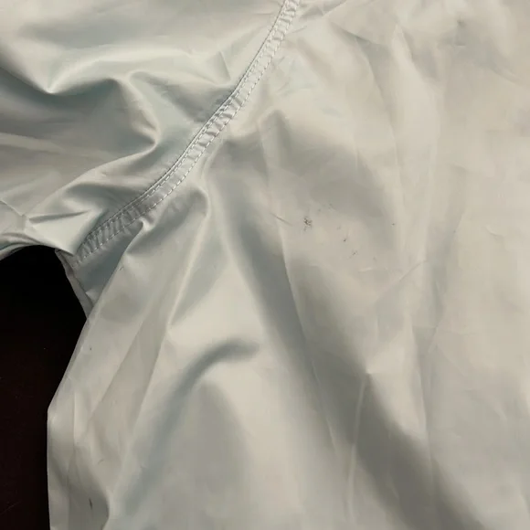 Columbia womens windbreaker, pale blue and grey - Picture 4 of 5